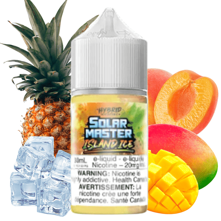 Island Ice Hybrid Salt by Solar Master E-Liquid 30ml / 5mg Vape Superstore  Saskatchewan Canada