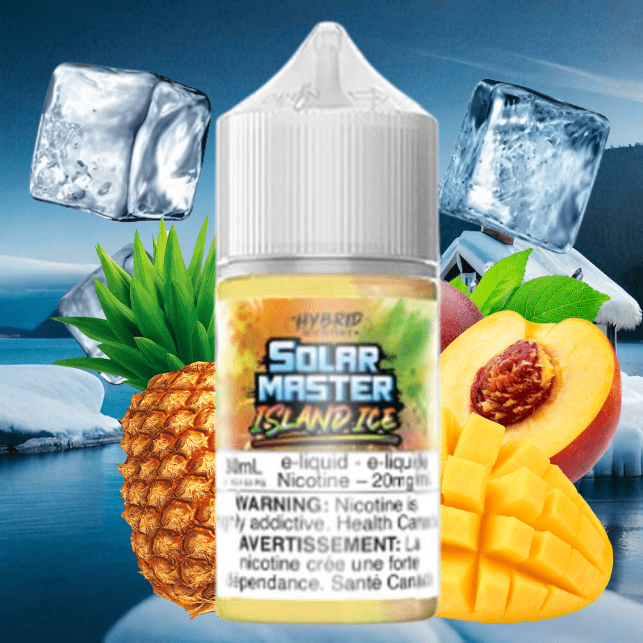 Island Ice Hybrid Salt by Solar Master E-Liquid Vape Superstore  Saskatchewan Canada