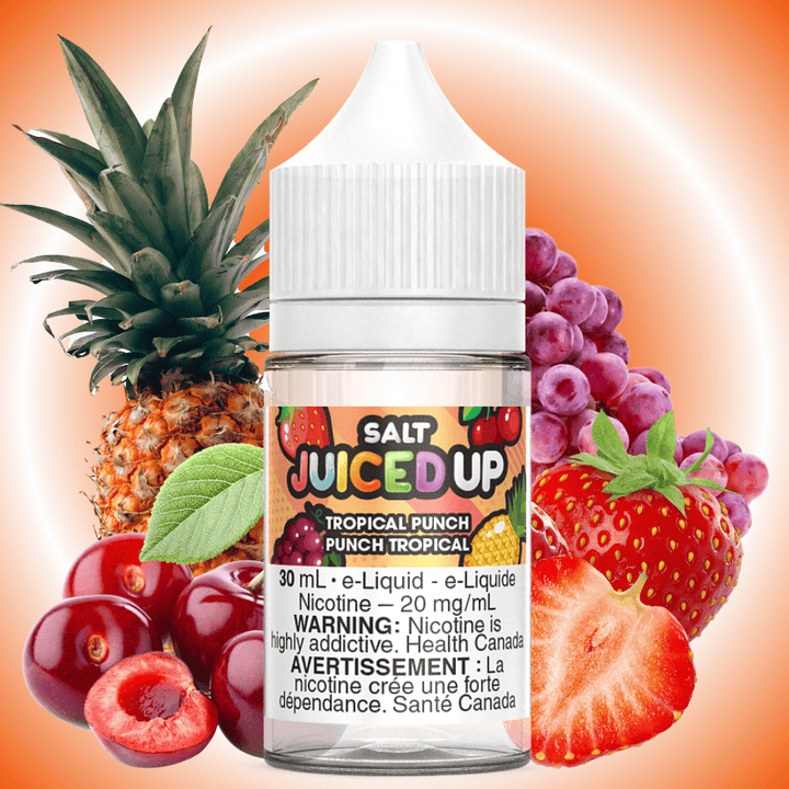 Juiced Up E-Liquid-Tropical Punch Salt 12mg Vape Superstore  Saskatchewan Canada