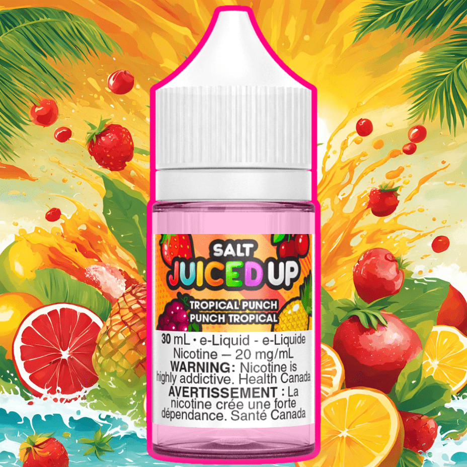 Juiced Up E-Liquid-Tropical Punch Salt Vape Superstore  Saskatchewan Canada