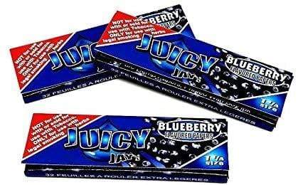 Juicy Jay Rolling Papers 1.25" / Blueberry Vapexcape Vape and Bong Shop Regina Saskatchewan