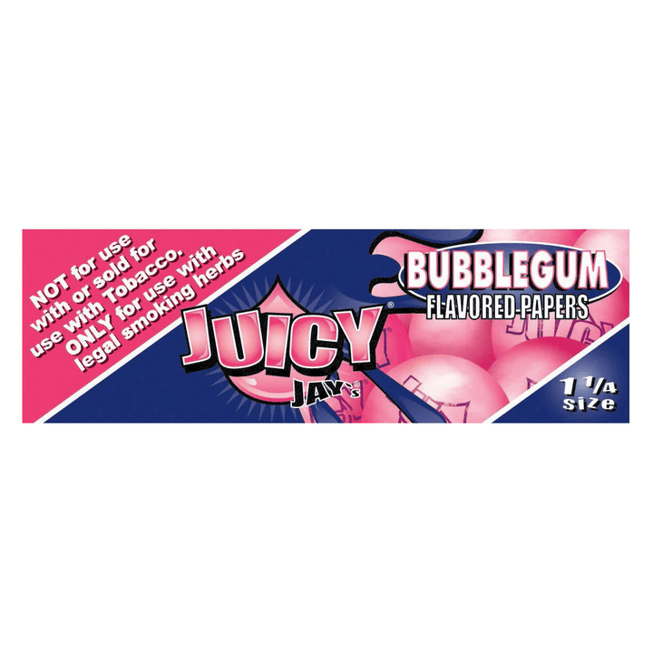 Juicy Jay Rolling Papers 1.25" / Bubblegum Vapexcape Vape and Bong Shop Regina Saskatchewan