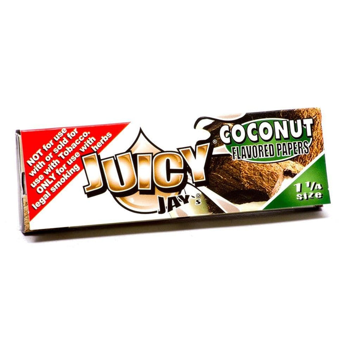 Juicy Jay Rolling Papers 1.25" / Coconut Vapexcape Vape and Bong Shop Regina Saskatchewan