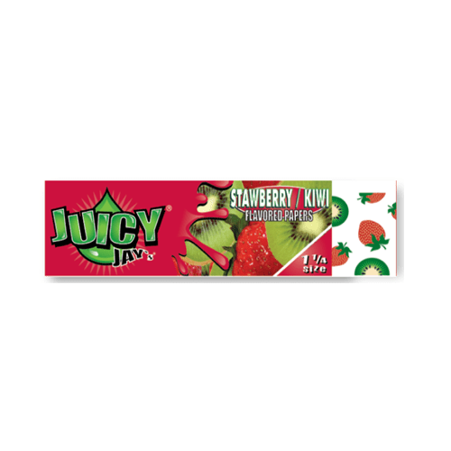 Juicy Jay Rolling Papers 1.25" / Strawberry Kiwi Vapexcape Vape and Bong Shop Regina Saskatchewan
