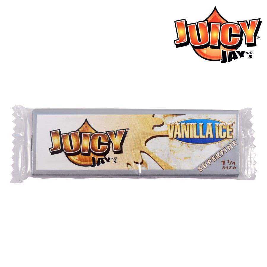 Juicy Jay Rolling Papers 1.25" / Vanilla Ice Vapexcape Vape and Bong Shop Regina Saskatchewan