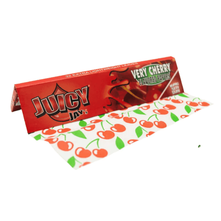 Juicy Jay Rolling Papers 1.25" / Very Cherry Vape Superstore  Saskatchewan Canada