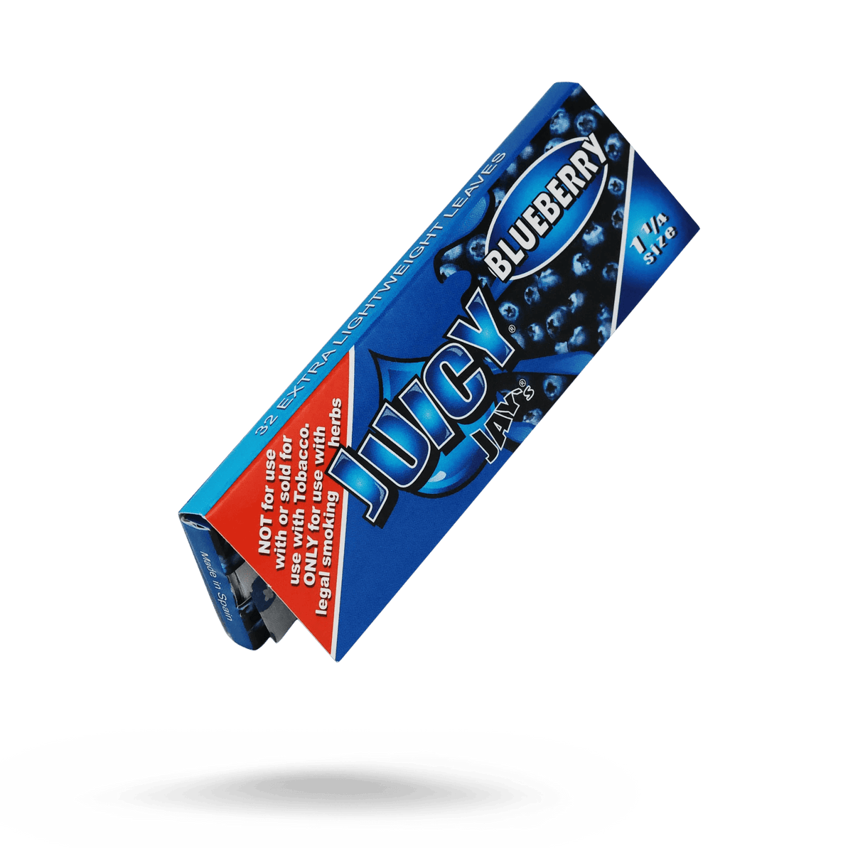 Juicy Jay's Blueberry Flavoured Rolling Papers 1 1/4 1¼ / Blueberry Vape Superstore  Saskatchewan Canada