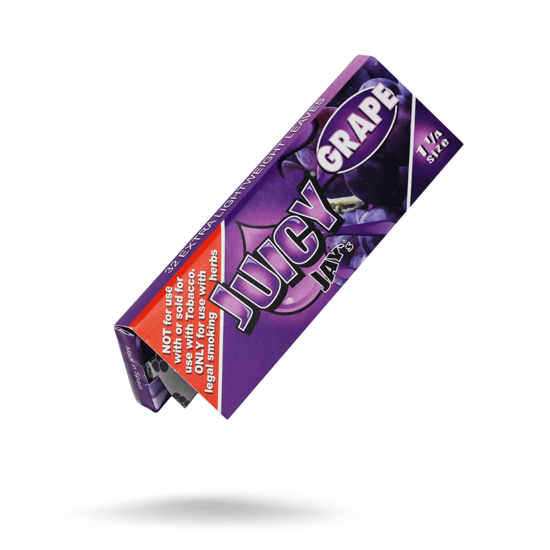 Juicy Jay's Grape Flavoured Rolling Papers 1 1/4 1¼ / Grape Vape Superstore  Saskatchewan Canada