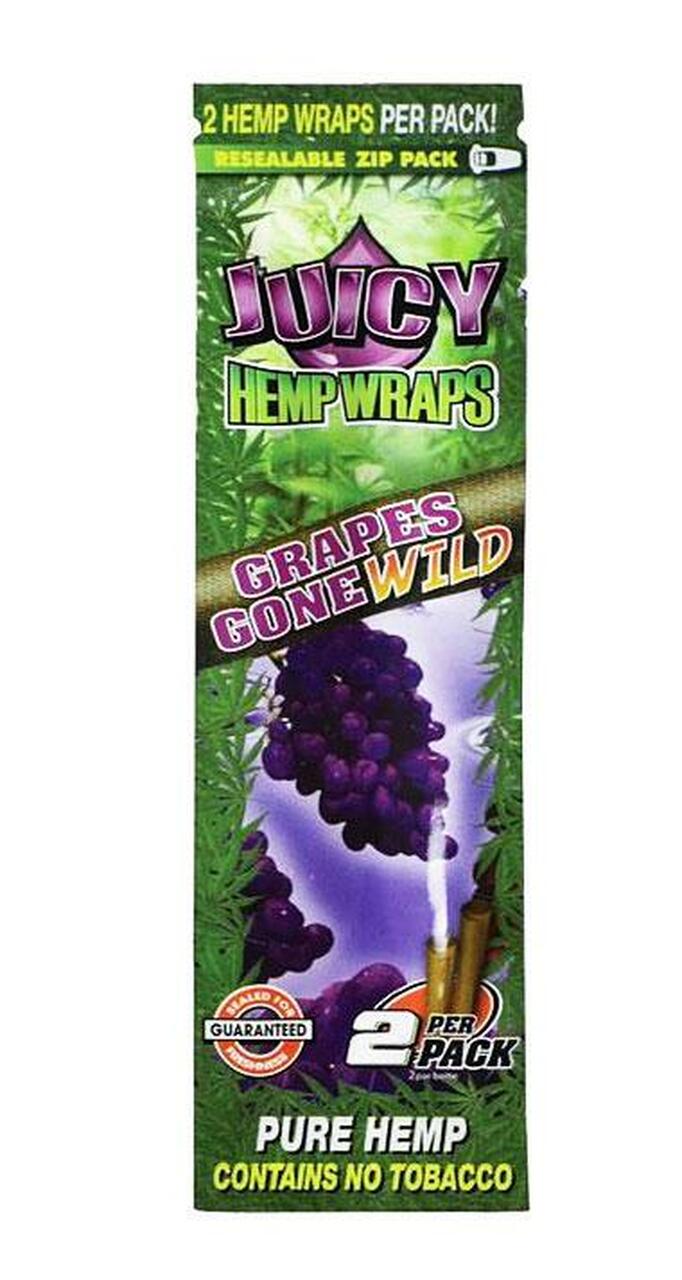 Juicy Jay's Terp Enhanced Hemp Wraps Grape Gone Wild Vapexcape Vape and Bong Shop Regina Saskatchewan