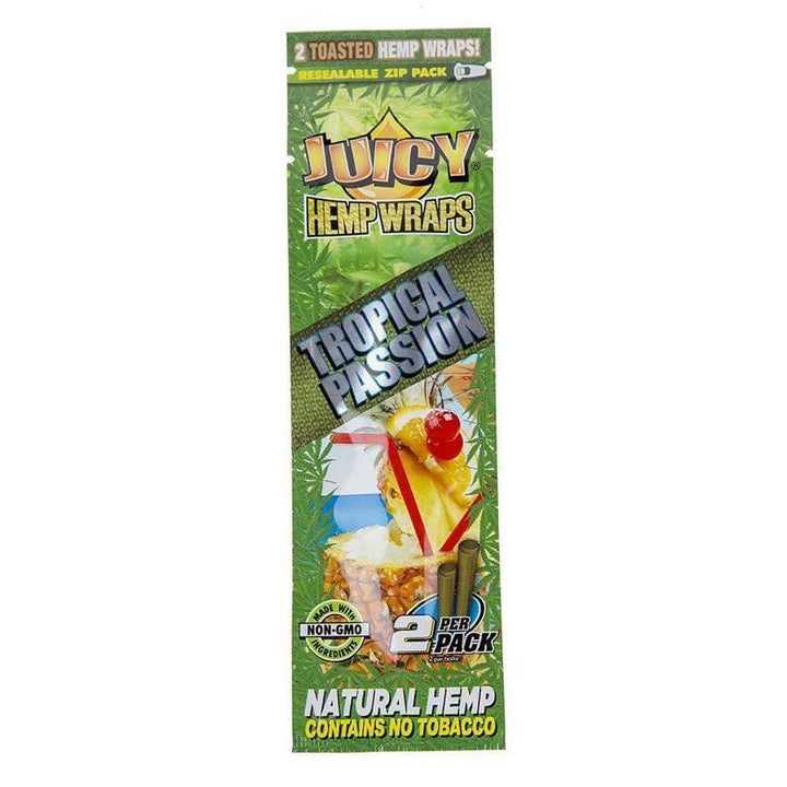 Juicy Jay's Terp Enhanced Hemp Wraps Tropical Passion Vape Superstore  Saskatchewan Canada