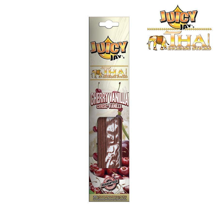 Juicy Jay's Thai Incense Sticks Cherry Vanilla Vape Superstore  Saskatchewan Canada