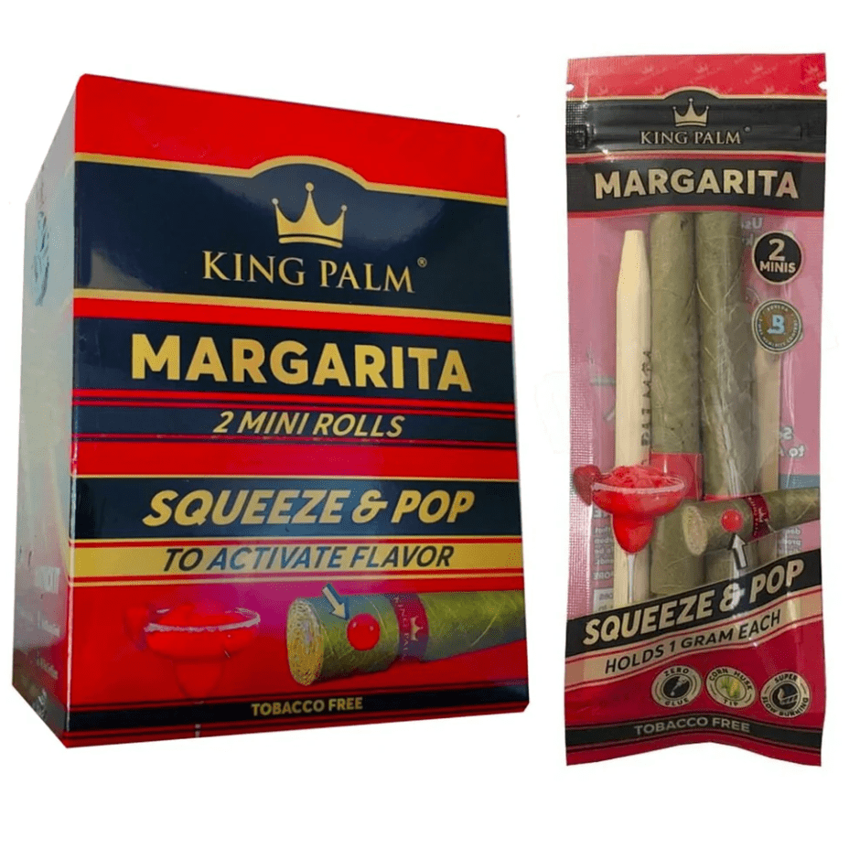 King Palm 2 Mini Rolls-Maragarita Vape Superstore  Saskatchewan Canada