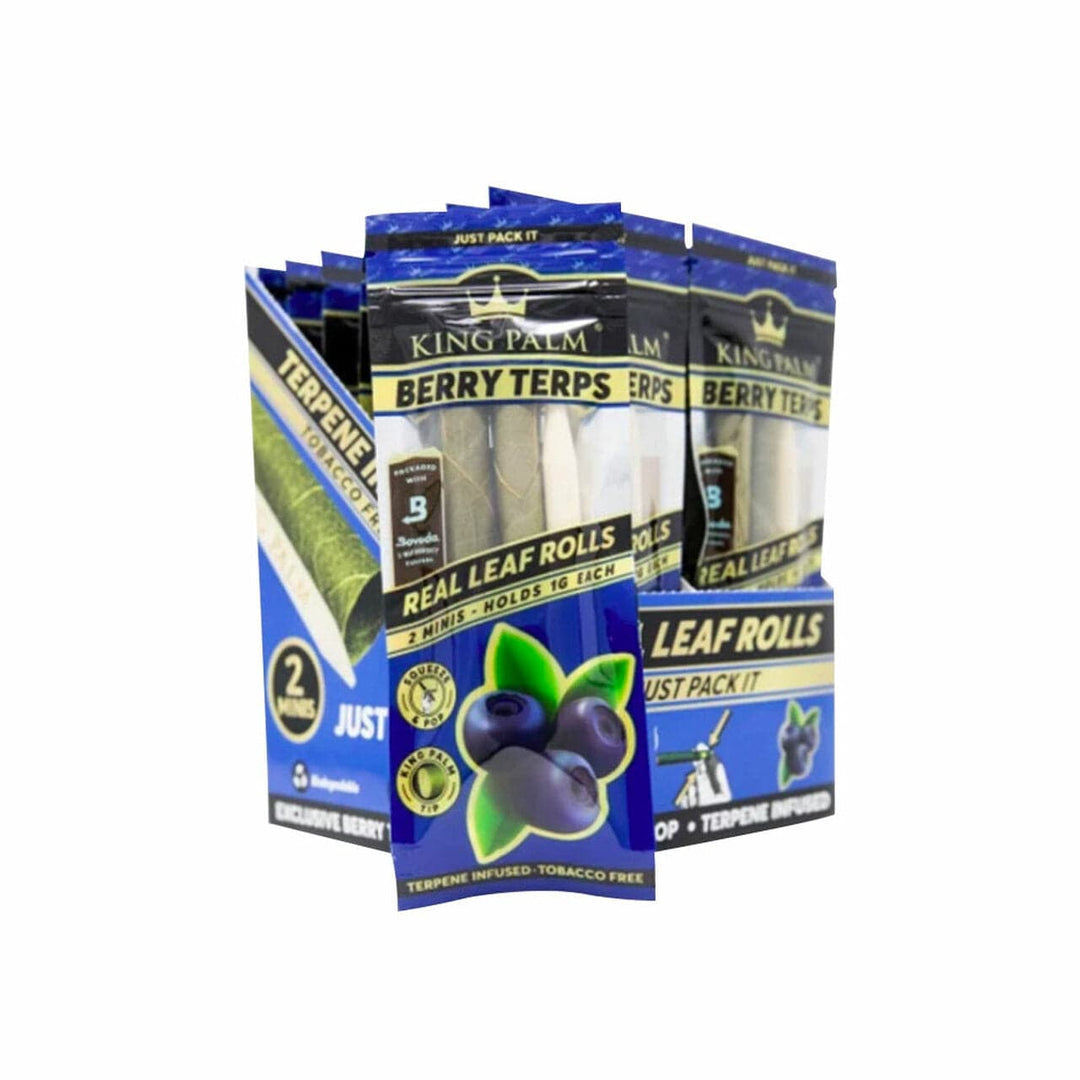 King Palm Mini Pre-Rolls-Berry Terps 2/pkg / Berry Terps Vape Superstore  Saskatchewan Canada