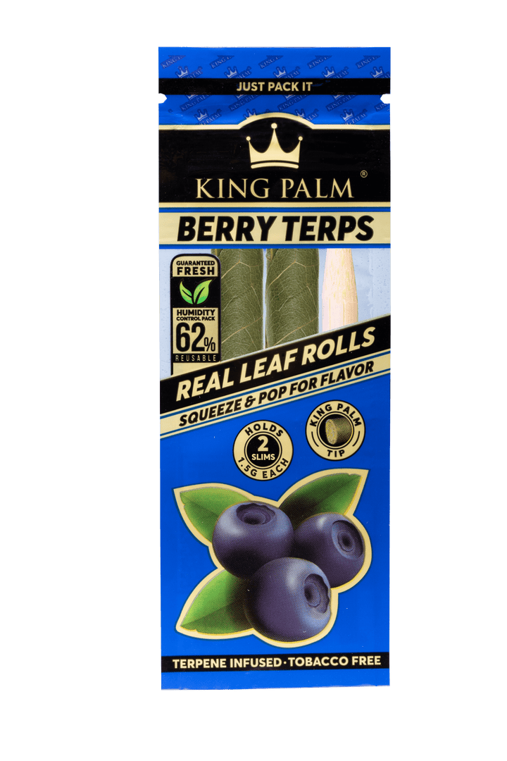 King Palm Mini Pre-Rolls-Berry Terps 2/pkg / Berry Terps Vapexcape Vape and Bong Shop Regina Saskatchewan