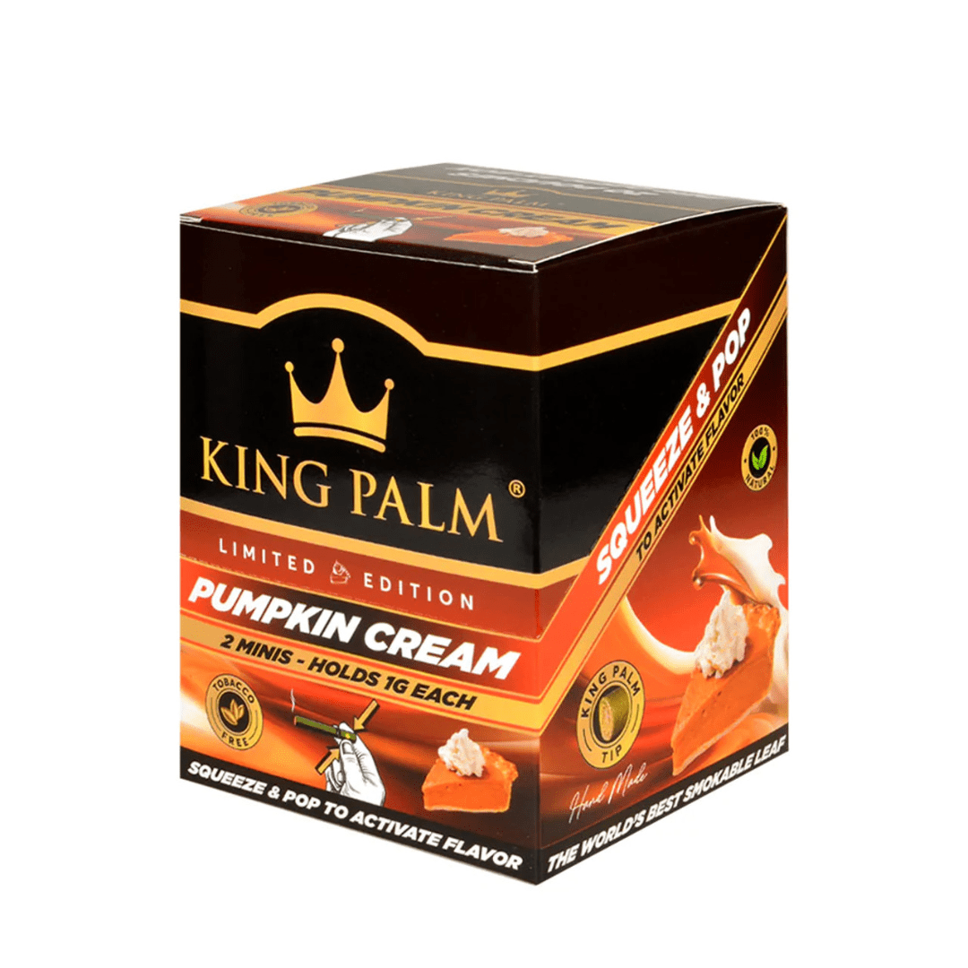King Palm Mini Pre-Rolls-Pumpkin Cream 2/pkg / Pumpkin Cream Vape Superstore  Saskatchewan Canada