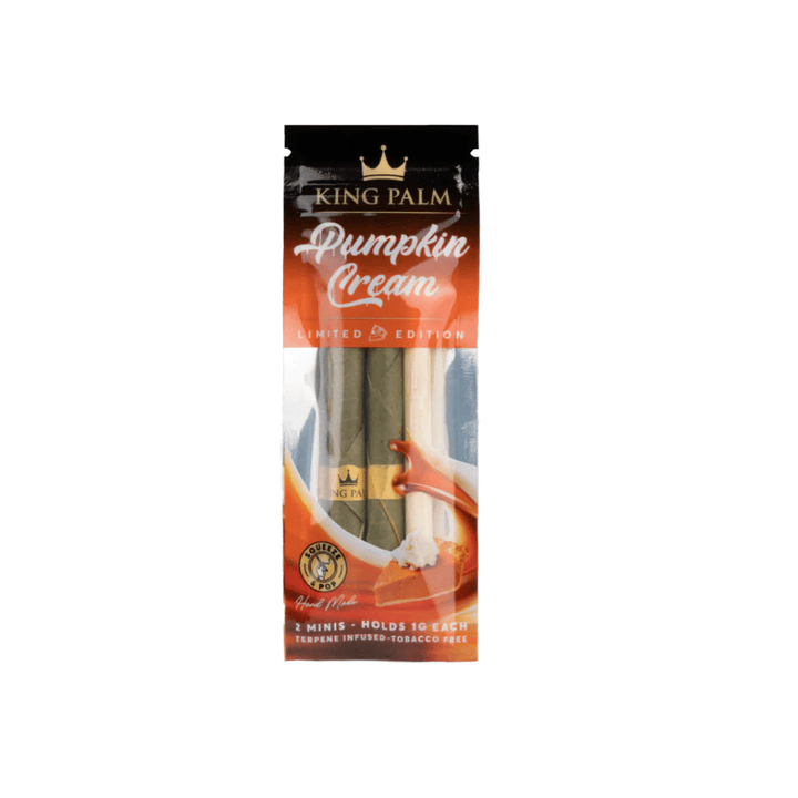 King Palm Mini Pre-Rolls-Pumpkin Cream 2/pkg / Pumpkin Cream Vape Superstore  Saskatchewan Canada