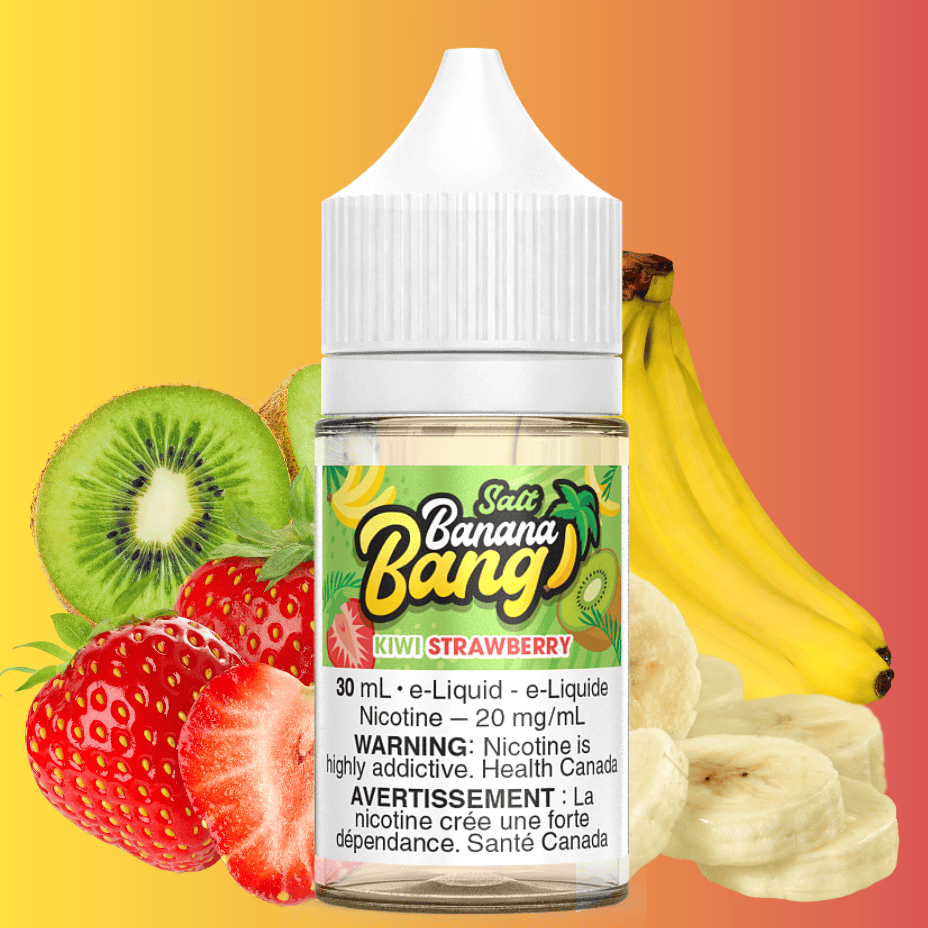Kiwi Strawberry Salt by Banana Bang E-Liquid 12mg / 30ml Vape Superstore  Saskatchewan Canada