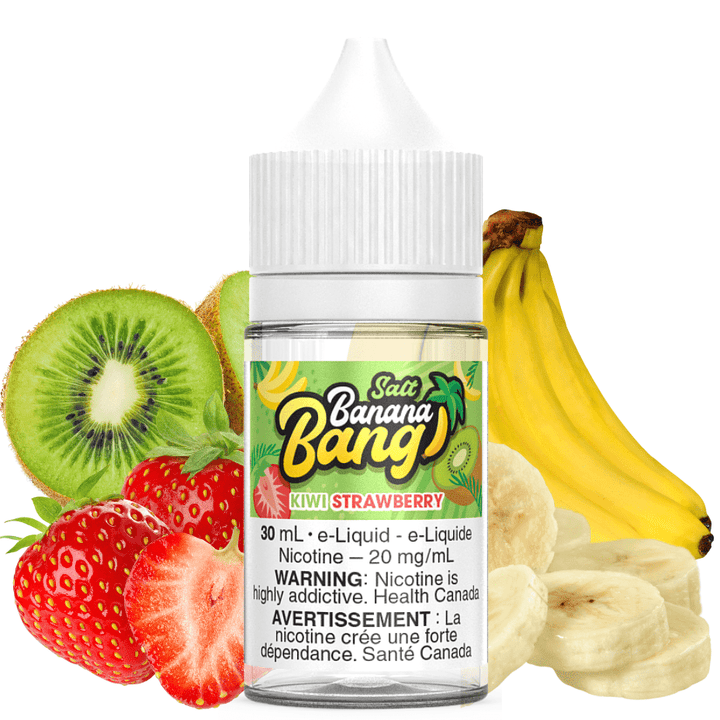 Kiwi Strawberry Salt by Banana Bang E-Liquid 12mg / 30ml Vape Superstore  Saskatchewan Canada