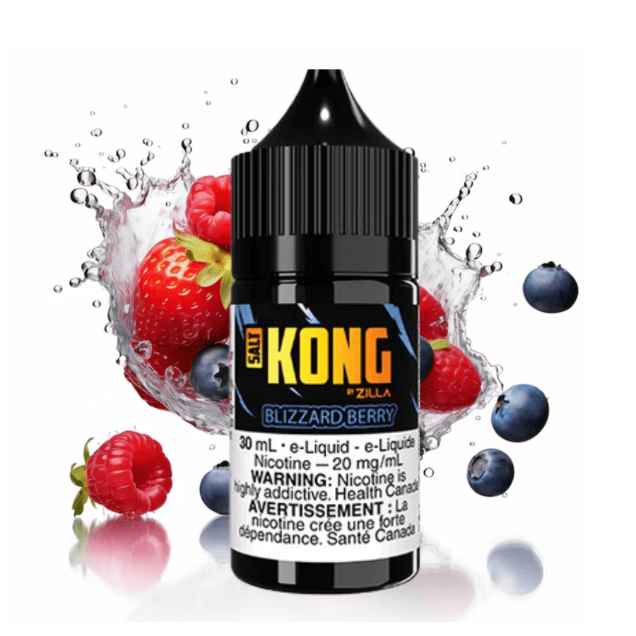 Kong Salt by Zilla-Blizzard Berry 30ml / 20mg Vape Superstore  Saskatchewan Canada