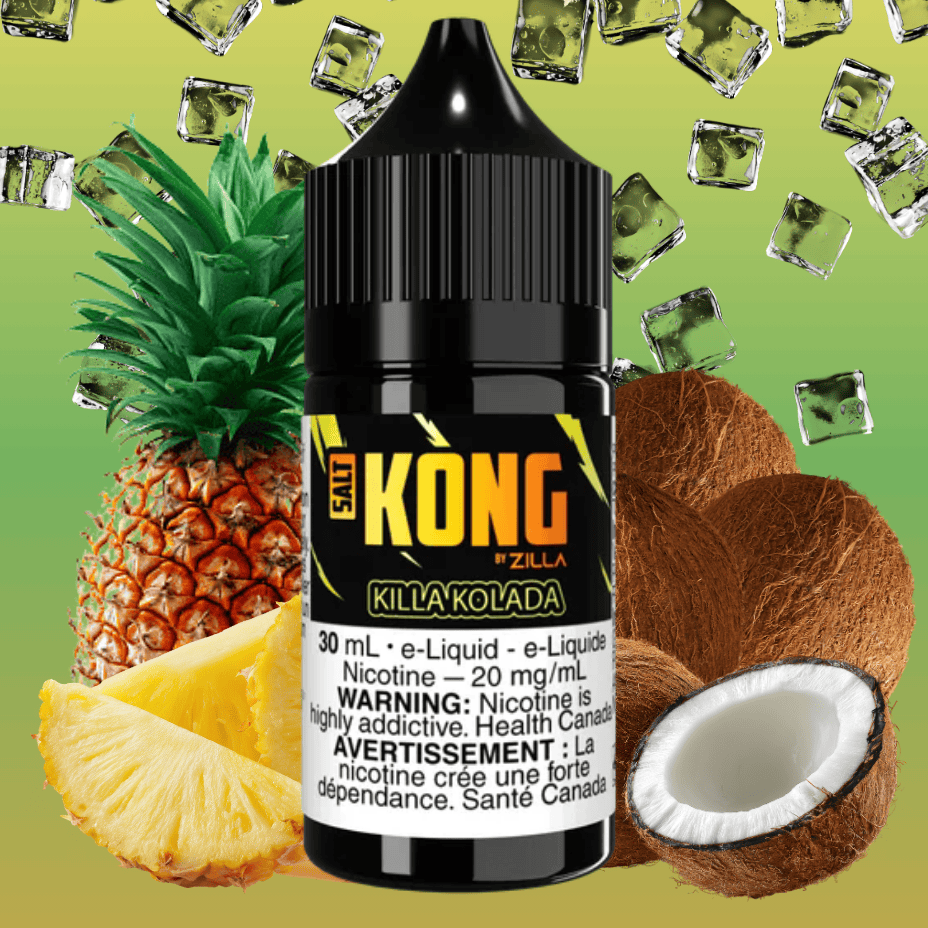 Kong Salt by Zilla-Killa Kolada 30mL / 20mg Vape Superstore  Saskatchewan Canada