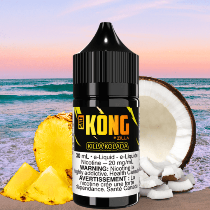 Kong Salt by Zilla-Killa Kolada Vapexcape Vape and Bong Shop Regina Saskatchewan
