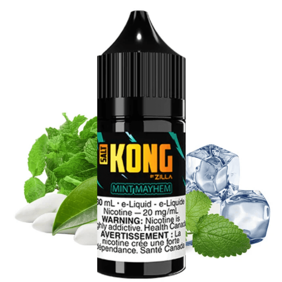 Kong Salt by Zilla-Mint Mayhem in Regina Canada Vapexcape Vape SuperStore- Vape & Bong Shop Kong Salt by Zilla-Mint Mayhem in Regina Canada Vapexcape Vape SuperStore- Vape & Bong Shop