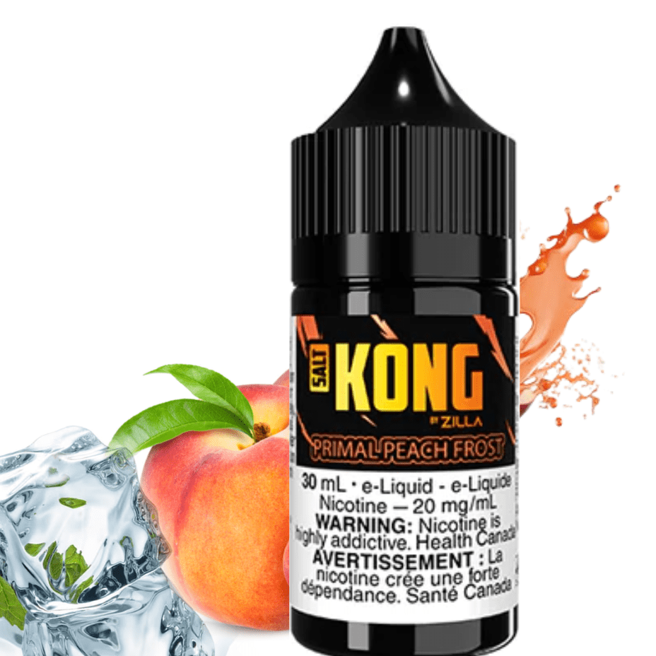 Kong Salt by Zilla-Primal Peach Frost Vape Superstore  Saskatchewan Canada