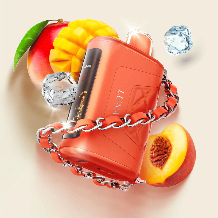 Kraze Luna 42K Disposable Vape - Amber Peach Mango Ice 20mg / 42000 Vape Superstore  Saskatchewan Canada