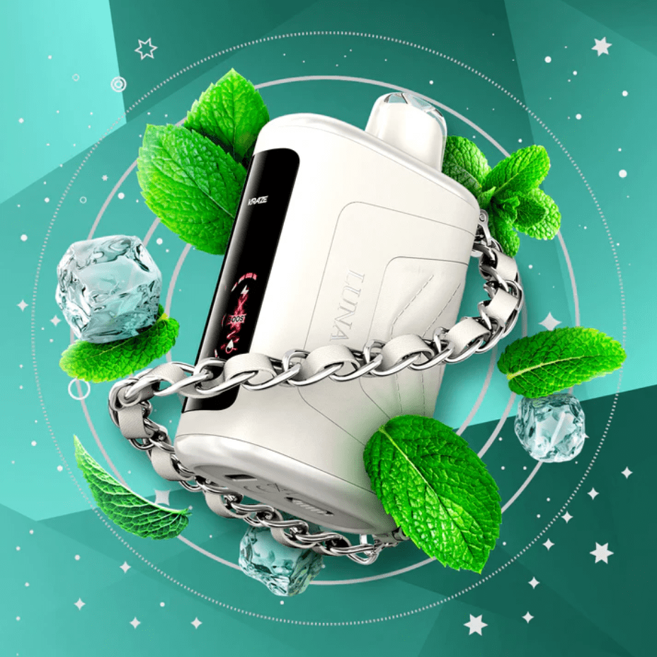 Kraze Luna 42K Disposable Vape-Diamond Spearmint Ice Vape Superstore  Saskatchewan Canada