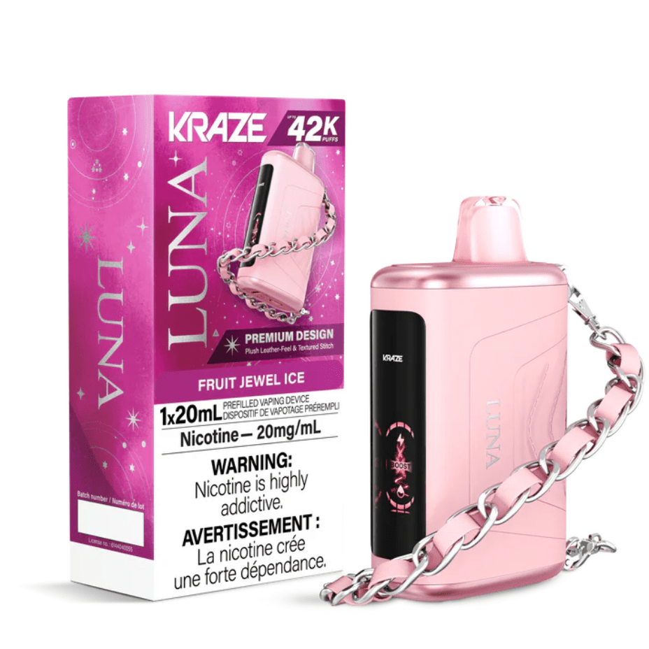 Kraze Luna 42K Disposable Vape-Fruit Jewel Ice Vape Superstore  Saskatchewan Canada