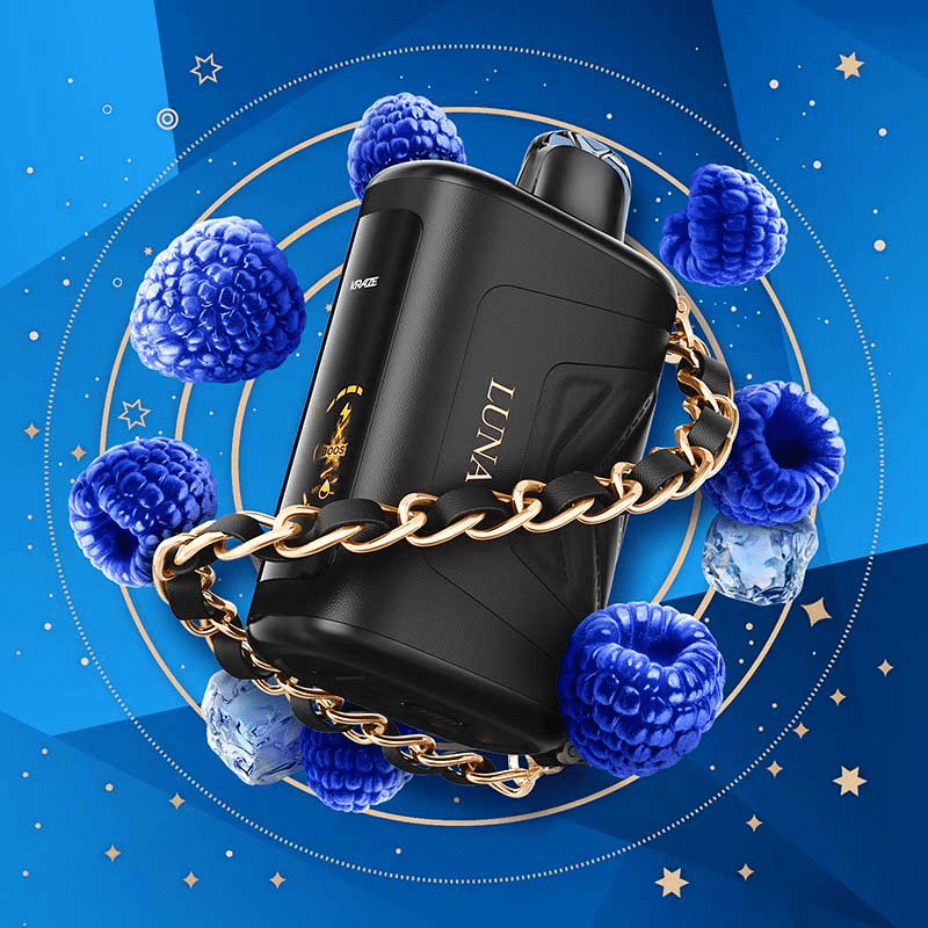 Kraze Luna 42K Disposable Vape-Sapphire Blue Razz Ice Vape Superstore  Saskatchewan Canada