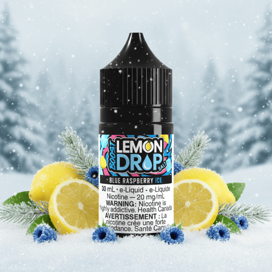 Lemon Drop Boost Salt - Blue Raspberry Ice 30mL / 20mg Vape Superstore  Saskatchewan Canada