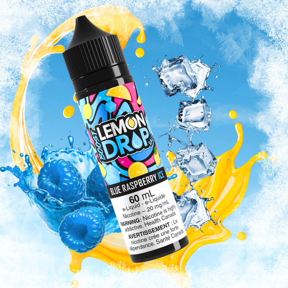 Lemon Drop Boost Salt Nic 60ml - Blue Raspberry Ice Vape Superstore  Saskatchewan Canada