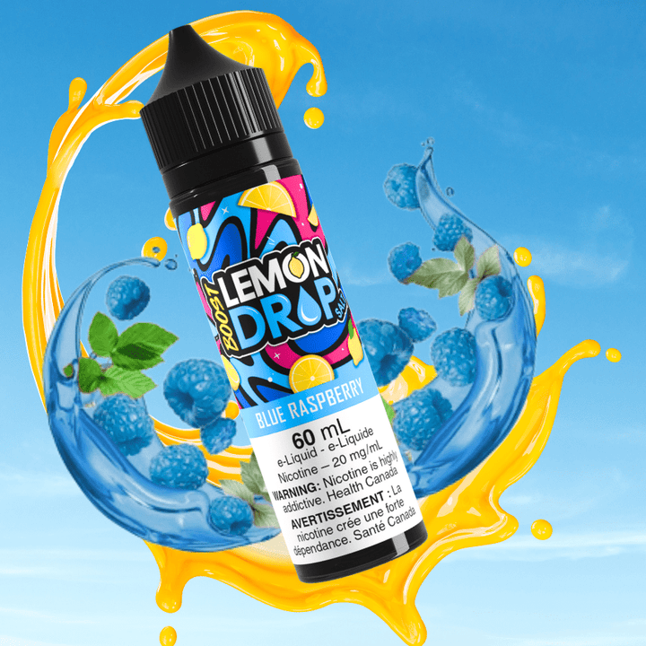 Lemon Drop Boost Salt Nic 60ml - Blue Raspberry Vapexcape Vape and Bong Shop Regina Saskatchewan