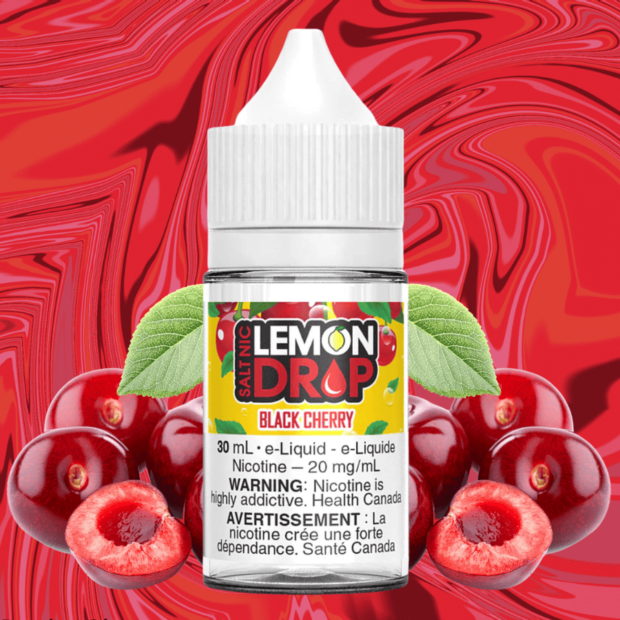 Lemon Drop Salt-Black Cherry 12mg Vape Superstore  Saskatchewan Canada