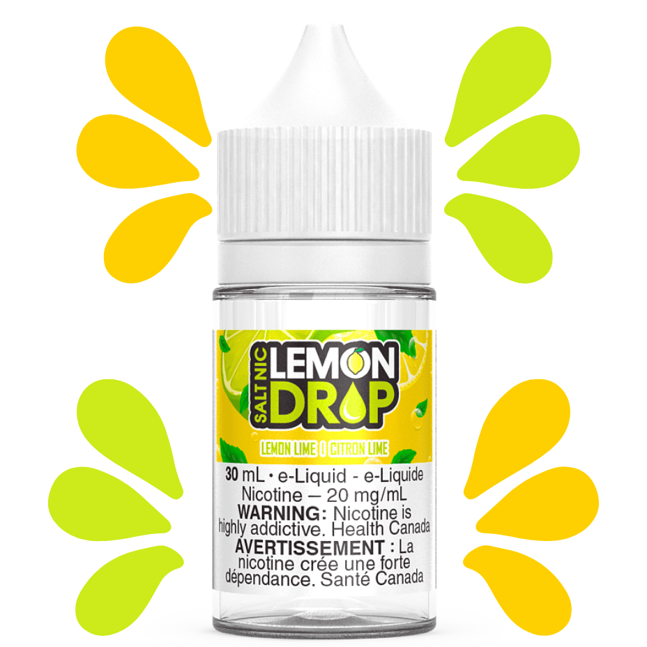 Lemon Drop Salt - Lemon Lime 30ml Vape Superstore  Saskatchewan Canada