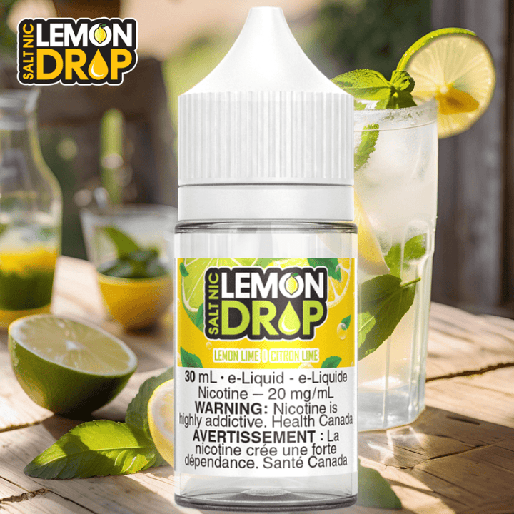 Lemon Drop Salt - Lemon Lime 30ml Vape Superstore  Saskatchewan Canada