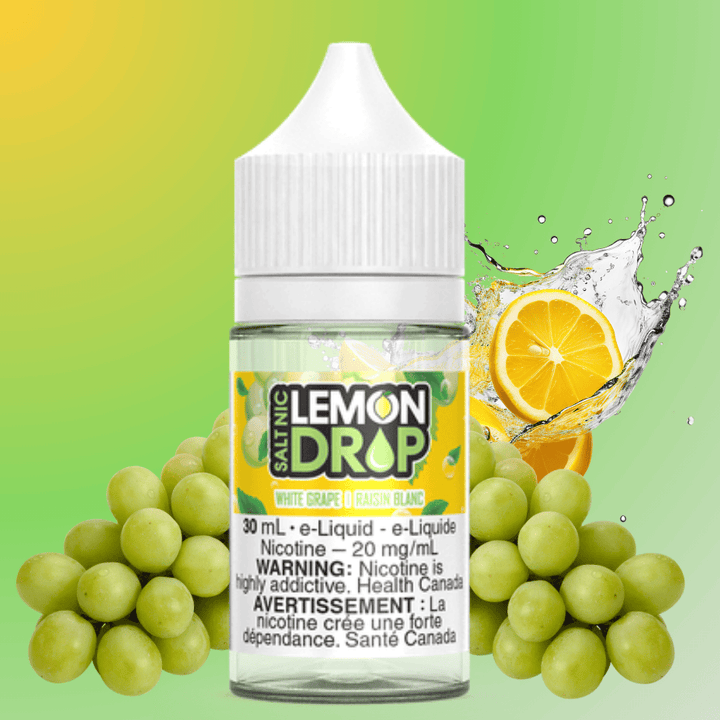 Lemon Drop Salt - White Grape 30ml 30mL / 12mg Vape Superstore  Saskatchewan Canada