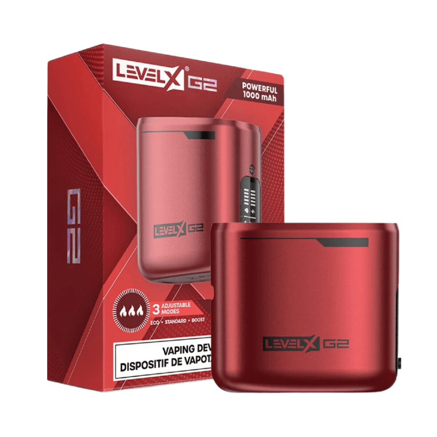 Level X Boost G2 Battery Crimson Red Vape Superstore  Saskatchewan Canada