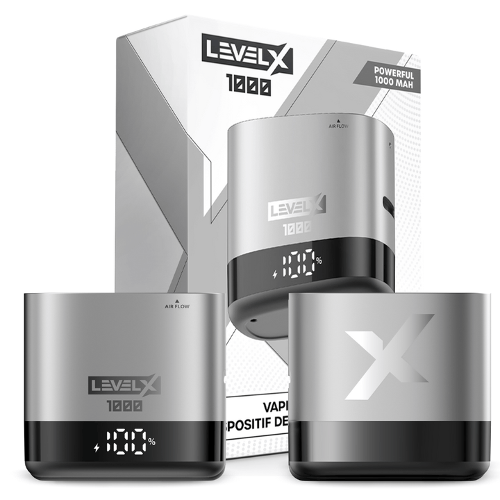 Level X Essential Pod System Device Kit-1000mAh 1000mAh / Nexus Silver Vapexcape Vape and Bong Shop Regina Saskatchewan