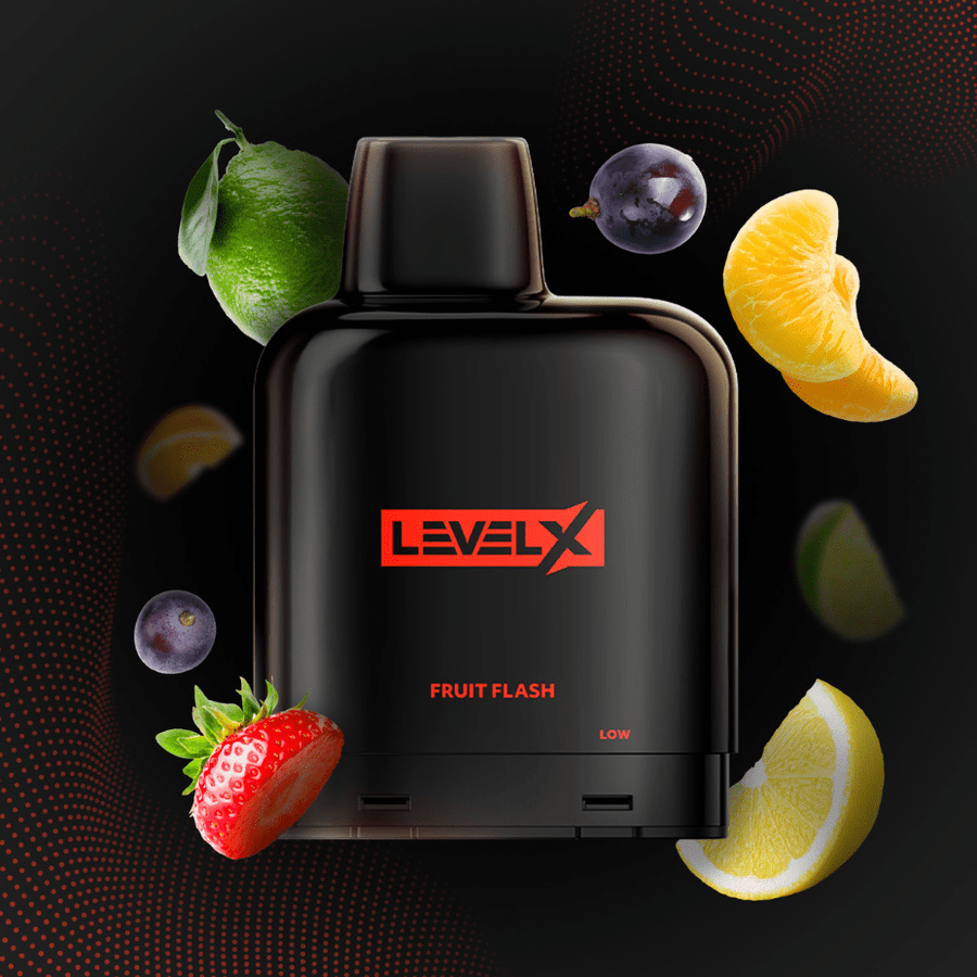 Level X Essential Pod-Fruit Flash 7000Puffs / 20mg Vape Superstore  Saskatchewan Canada