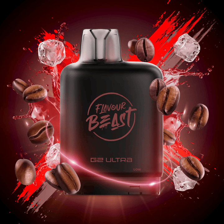 Level X G2 Ultra Flavour Beast Pod 50k-Coffee Classic Iced 50000 Puffs / 20mg Vape Superstore  Saskatchewan Canada