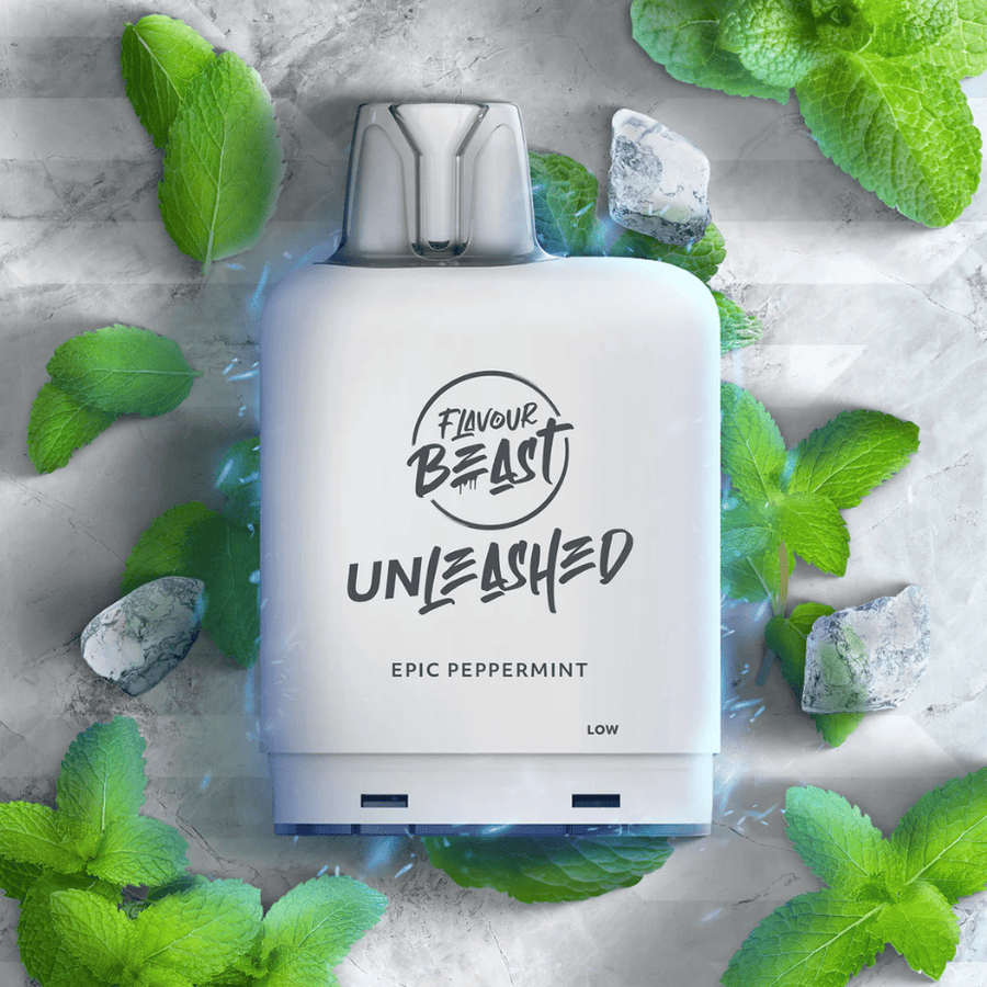 Level X G2 Ultra Flavour Beast Pod 50k-Epic Peppermint 50000 Puffs / 20mg Vape Superstore  Saskatchewan Canada