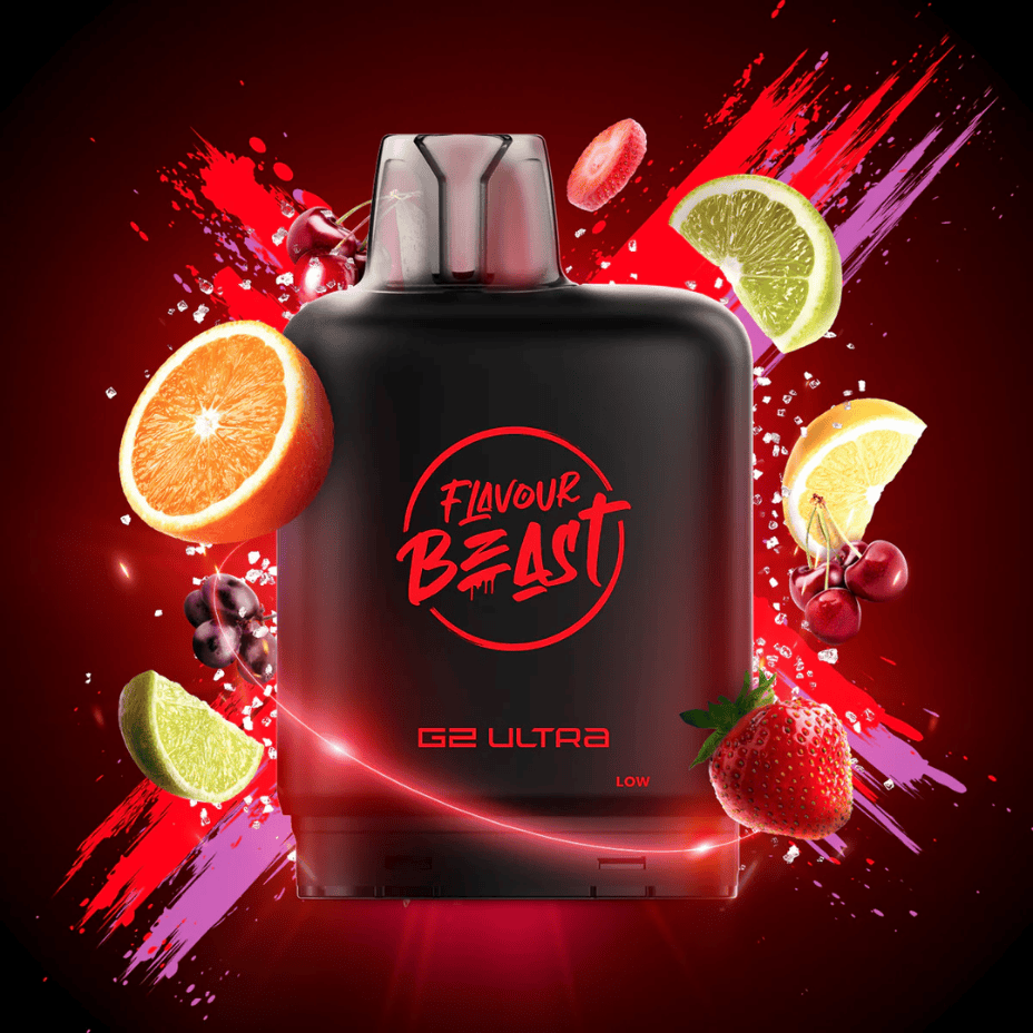 Level X G2 Ultra Flavour Beast Pod 50k-Flippin' Fruit Flash 50000 Puffs / 20mg Vape Superstore  Saskatchewan Canada