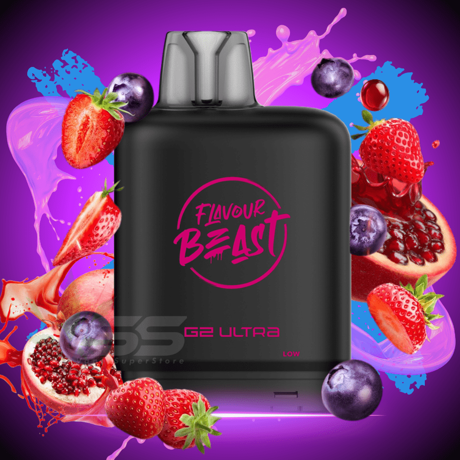 Level X G2 Ultra Flavour Beast Pod 50k-Trippin' Triple Berry 50000 Puffs / 20mg Vape Superstore  Saskatchewan Canada