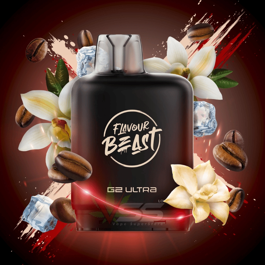 Level X G2 Ultra Flavour Beast Pod 50k - Vanilla Coffee Iced 50000 Puffs / 20mg Vape Superstore  Saskatchewan Canada