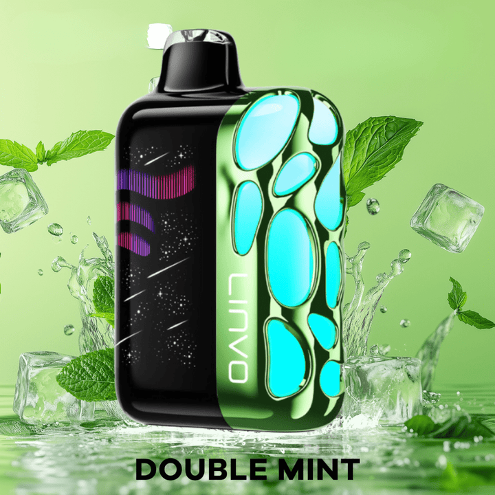 Linvo Rave 60k Disposable Vape-Double Mint Vape Superstore  Saskatchewan Canada