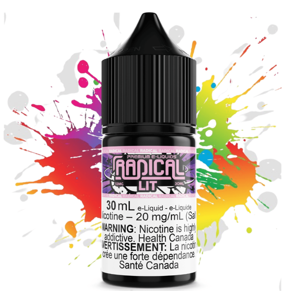 Lit Salt Nic by Radical E-liquid Vape Superstore  Saskatchewan Canada