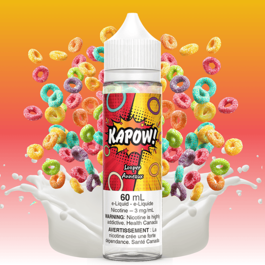 Looper by Kapow E-liquid-60ml 3mg Vape Superstore  Saskatchewan Canada