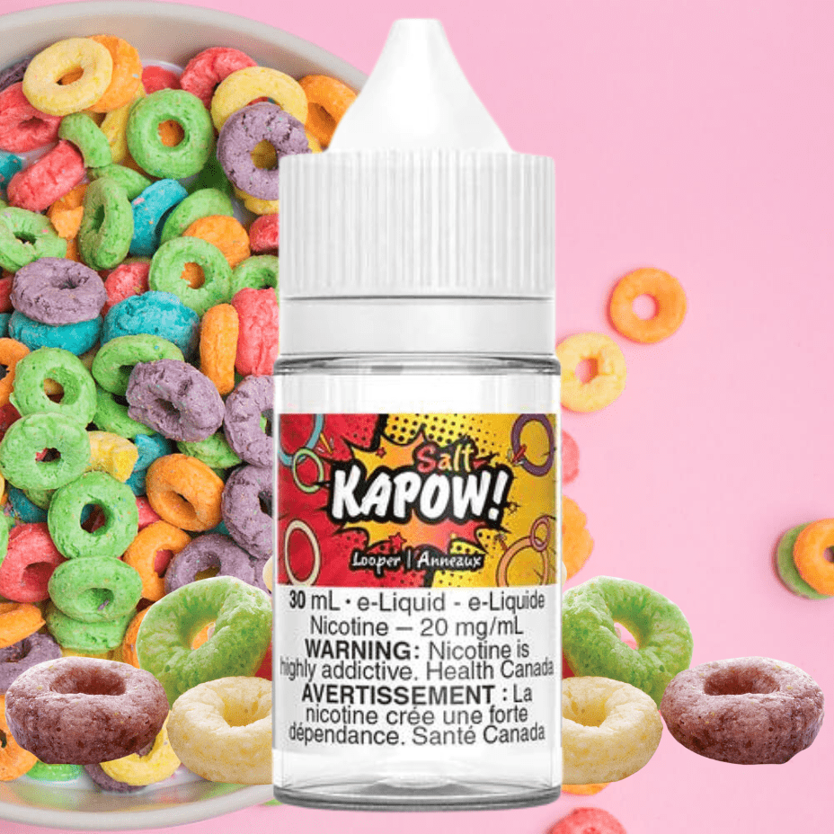 Looper Salt by Kapow E-liquid 30ml / 12mg Vape Superstore  Saskatchewan Canada